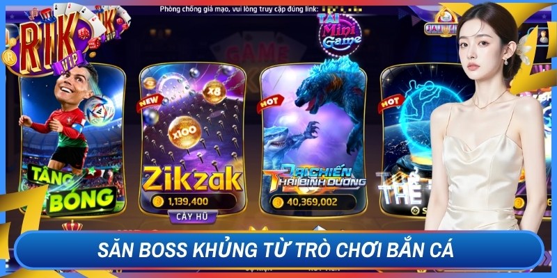 Săn boss khủng từ trò chơi bắn cá đại chiến thái bình dương